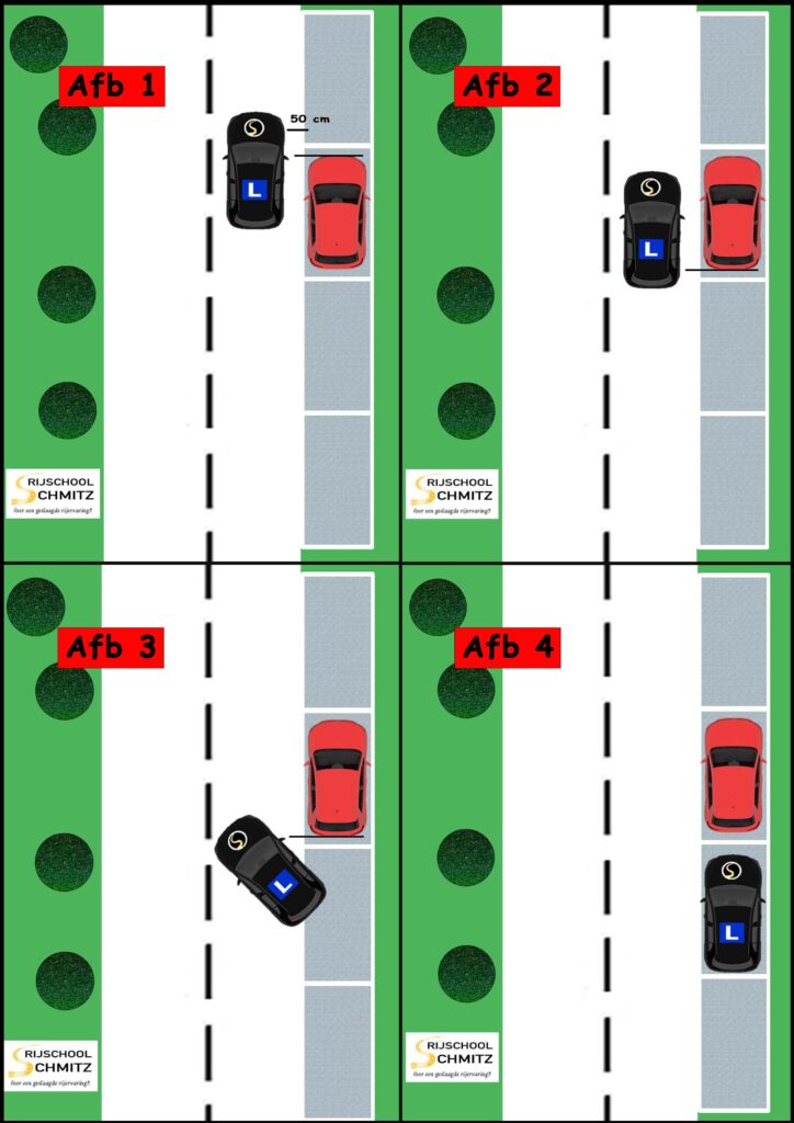 Achteruit fileparkeren